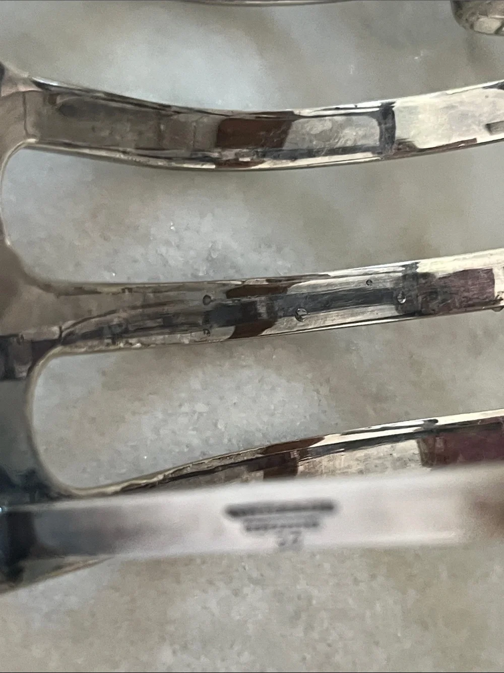 Polished Silver Plated Toast or Letter Rack - Classic Home Accent